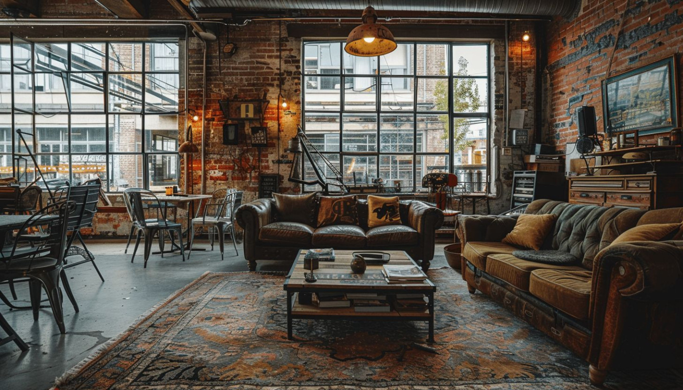 Comment intégrer le style industriel dans votre salon