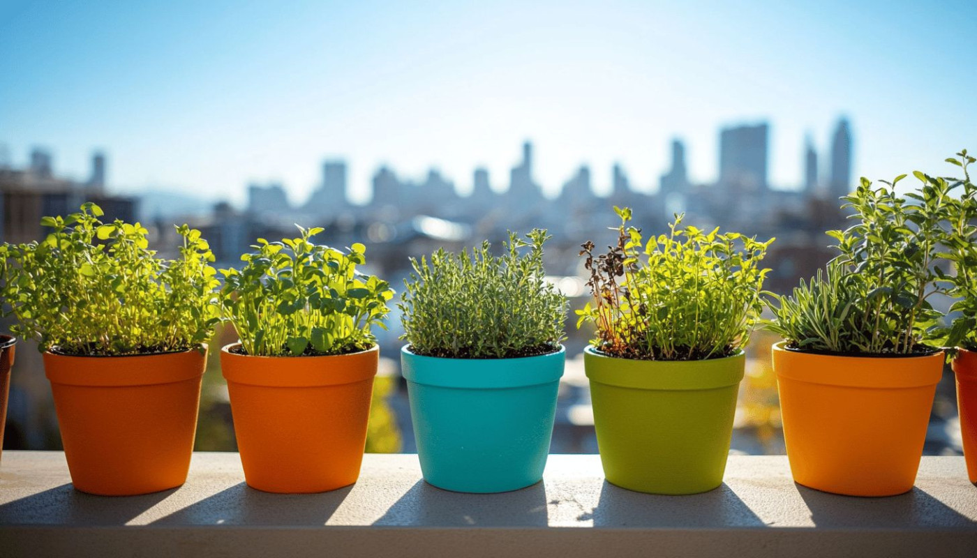 Guide pour cultiver des plantes aromatiques en balcon