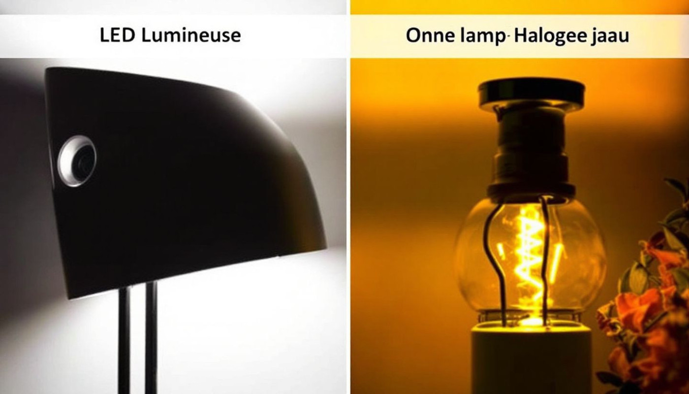 Lampes LED versus halogènes Comparaison de consommation pour un éclairage optimal