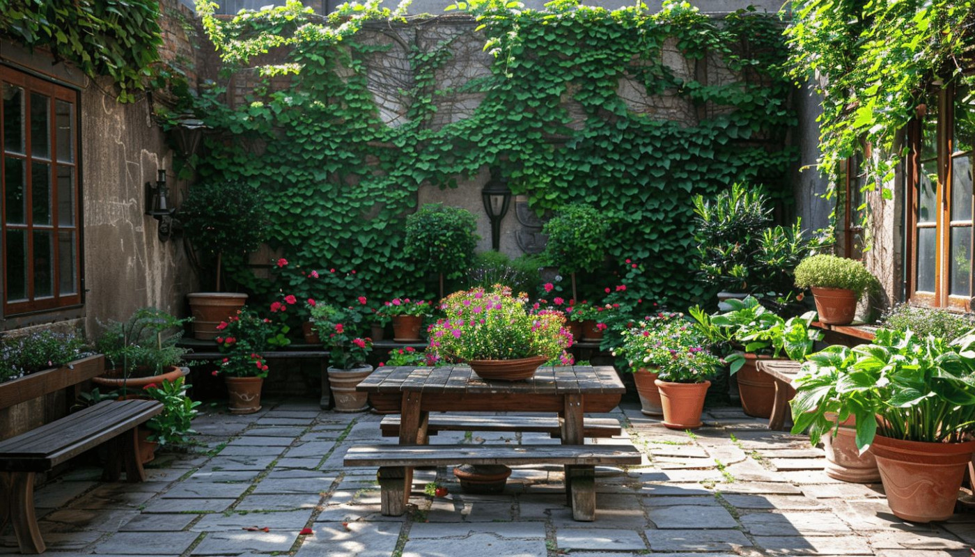 Petits jardins urbains secrets pour aménager un coin vert dans un espace réduit