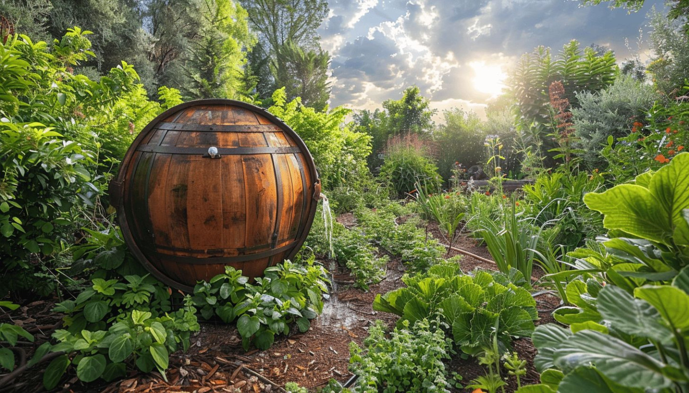 Rénovation - Récupération d'eau de pluie installation et avantages pour votre jardin