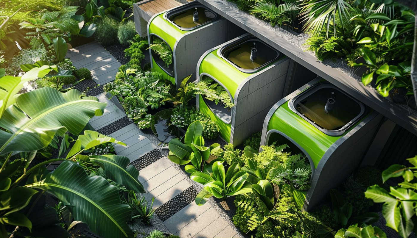 Rénovation - Récupération des eaux de pluie systèmes et bénéfices pour un jardin durable